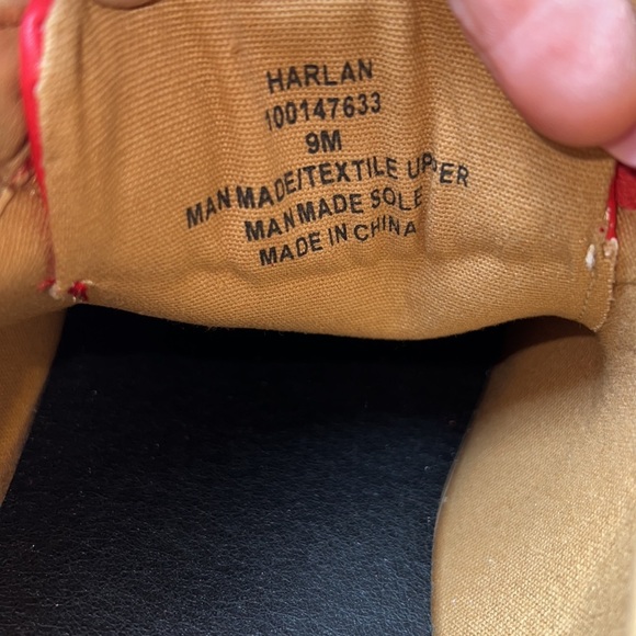 INC International Concepts Mens Court Red Harlan Preppy Casual Sneakers - Picture 10 of 11